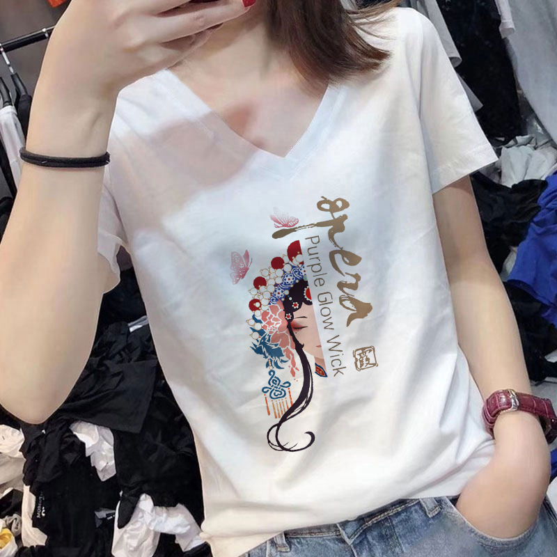バグパイプ 2022 夏の新スタイルの純粋な綿白半袖 T シャツの女性のルーズレタープリント韓国語バージョン多用途