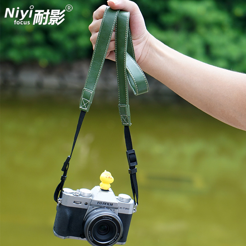 Naiying カメラストラップは、Canon G7X2 G7X3 Fuji a7c2 Sony R50 マイクロシングル Z30 繰り返し古代ショルダーストラップクロスボディクイックハンギングネックロープレトロ文学クイックリリースバックルに適しています