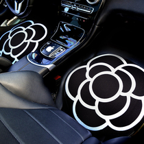 Car cushion four seasons universal car Camellia car seat cushion winter plush car cushion seat cushion single Summer