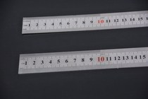 Stainless steel ruler Steel ruler 10cm Office measurement ruler 15CM Steel ruler ruler 15CM