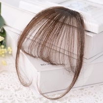 Fake bangs summer 3d forehead hairline paste wig French natural real hair comics air bangs wig female