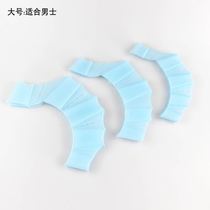 () Swimming equipment Freestyle Paddles Silicone Flying Fish Hand Webbed Swimming Gloves Duck Palm Hand Pu Men and Women
