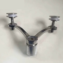 Factory direct stainless steel docking claw glass decorative cover Light curtain wall canopy bracket stainless steel glass claw parts