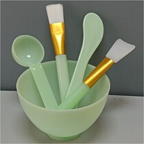 Beauty bowl and spoon mask Bowl set mold stick measuring spoon silicone brush soft brush supplies diy mask worker