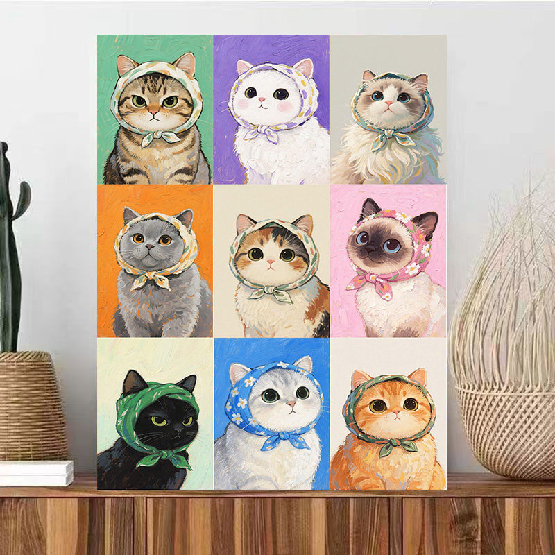 猫猫油画-猫猫油画促销价格、猫猫油画品牌- 淘宝