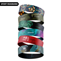 Hair band male headband female yoga sweat sweat absorption belt hair belt guide Sports headscarf basketball running fitness headscarf basketball running fitness head wear