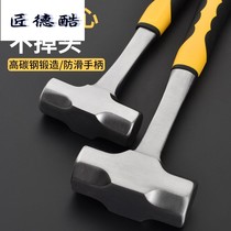 Hand hammer size hammer tool heavy hardware hammer multifunctional pure steel forging household universal octagonal one