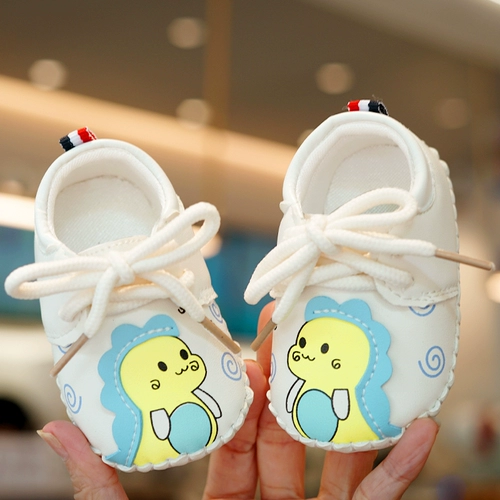 Детская нескользящая мультяшная повседневная обувь подходит для мужчин и женщин для девочек для раннего возраста, 3-9-12 мес., мягкая подошва, 0-1 лет