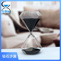 New Diamond hourglass girlfriends birthday gifts graduation gift graduation send boyfriend office creative home gifts glass small ornaments
