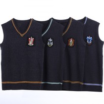 Harry Potter school uniform sweater Gryffindor Lavin Klauslelewtlin Hutch Patch vest badge