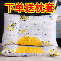Adult household cervical pillow core set a pair of student Cassia neck pillow child pillow single single