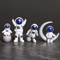 Creative astronaut small ornaments desktop spaceman living room TV cabinet childrens room decoration home decoration furnishings