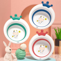 3 sets of newborn baby washbasins foldable portable washbasin children wash buttocks home baby Basin
