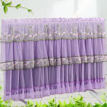 TV Hood dust cover cover cloth 55 inch LCD wall-mounted 65 inch desktop power-on does not take TV curtain