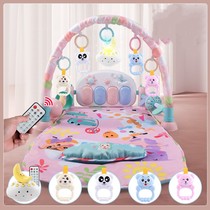 Baby toys pedal piano fitness frame newborn pedal bed baby children two or three months children coax baby artifact