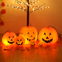 Halloween Pumpkin Lantern Large Voice-Controlled Lantern Pumpkin Lantern Ornaments Happy Valley Bar Mall Ornaments Props