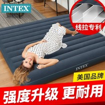 Household inflatable mattress double outdoor portable air cushion bed single lazy bed lunch break folding air bed