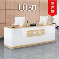Fruit shop cash register shop small front desk counter table beauty salon milk tea shop bar table simple modern commercial