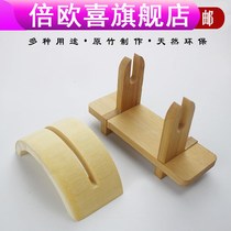 Group fan frame folding fan frame bamboo fan drag fan seat fan bracket ornaments frame simple detachable curved semicircular fan frame