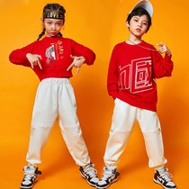Childrens performance clothing street dance suit boy jazz dance costume girl hip-hop cheerleading cheerleading Sports