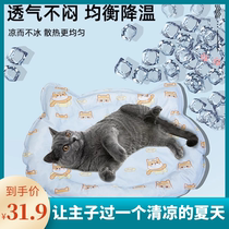 Summer cat ice mat gel cushion Ice cool and cool down to bite-resistant summer sunstroke Cat Nest Kennel Kennel Sleeping