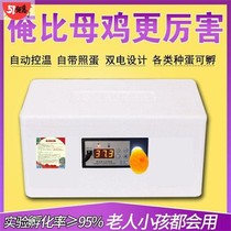 Incubator small machine hatching household chick electric floating chicken float egg incubator automatic intelligent