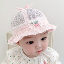 Baby Hat Summer Thin Super Meng Princess Sun Hat Baby Shade Cap Young Child Frisland Fisher Cap