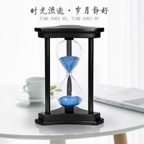 Solid Wood hourglass timer 45 60 minutes creative home decoration decoration birthday gift
