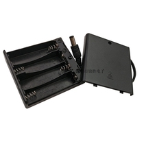 No. 5 4 sections with cover with switch dchead 2 1*5 No. 5 four sections aa * 4 battery box with cover 6V