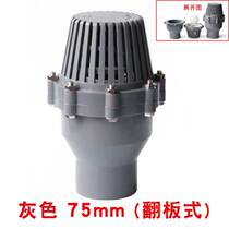 PVC bottom valve bottom check valve backstop valve UPVC plastic water pumping pump strainer water intake flower basket water pipe fittings