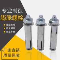 National Standard Expansion Bolt Galvanized Expansion Screw Pull Blast Screw Pull Explosive Screw Expansion Tube M6M8M10M12