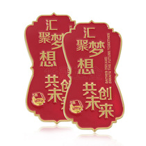 Scenic Spot Memorial Gift Fridge Patch Custom Zinc Alloy Magnetic Active Fridge Stick Individuality Custom Design Body Floral Character