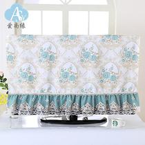 Fabric TV hood cover cloth dust cover Chinese fabric cover towel 42 inch 50 inch 55 inch 65 inch LCD TV set