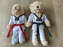 Taekwondo Pokkyu Dumb Toy Teddy Bear Doll Doll Ball Doll Show Gift Customized Logo
