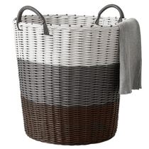 Rattan woven basket with dirty clothes storage basket large net red rattan dirty clothes basket large capacity extra large