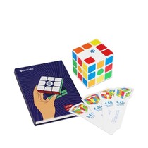 A Rubiks Cube Learning Magic Three Treasures Student Stationery World Record Bookmarks Rubiks Cube Post-it notes CFO formula notebook
