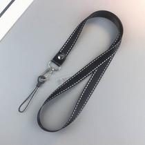 High-end mobile phone lanyard hanging neck strong and durable rope chain lanyard womens oblique cross can be back detachable