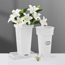 ten Night Wake Flower Barrel Flower Shop Special Plastic Big way flower Home Acrylic Transparent Flower flower Blossom Barrel Home