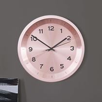 Nordic Minimalist Metal Creative Hanging Clock Living Room Fashion Personality Hanging Watch Modern Day Style Clock Home Quartz Clock Watch