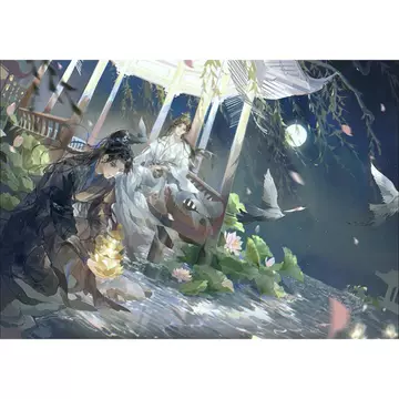 钻石画二哈和他的白猫师尊-钻石画二哈和他的白猫师尊促销价格、钻石画