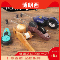 Manual hand-cranked new tool stringer plastic wood bucket old-fashioned ink bucket woodworking hand-rolled ink bucket