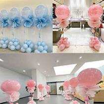 Opening Balloon Column Jewelry Store Shopping Mall Anniversary Celebration Layout Road Guide Store Atmosphere Decoration Supplies