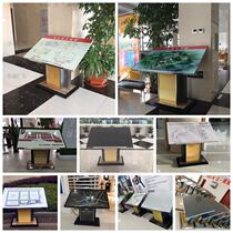 Lobby school scenic area floor plan floor index table stainless steel guide sign floor-to-ceiling inclined guide sign