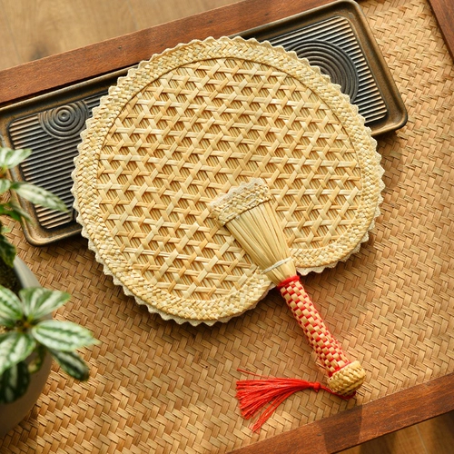 Fanzi Summer Wheat Stalk Fan Fan Baby Da pa Fan Fan Summer Old Dist Shake Home ручная рука