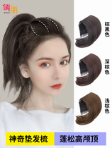 Wig Sheet Woman Overhead Fluffy Hair Root Emulation Pad Hair Comb Natural Invisible Increment High Cranial Top Disc Hairdresser Pad Hair