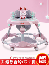 gb good kid learn walking car anti-type leg baby multifunction anti-side trolley baby can take a pushchair