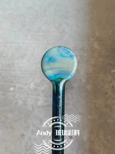 T57 Flash Измените синий стеклянный бейсбол Цвет стеклян