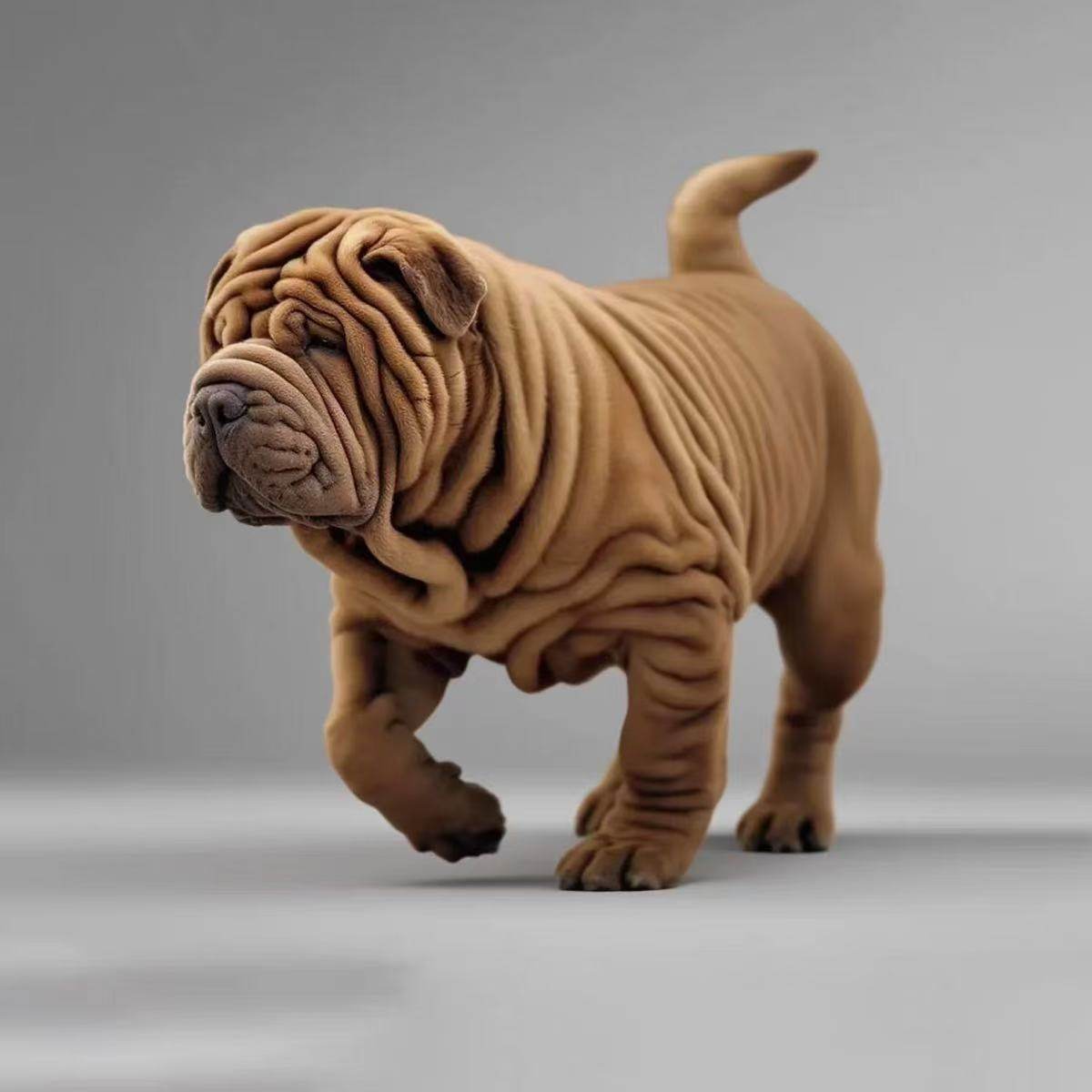 🐶沙皮幼犬出售，憨厚褶皮老虎狗宠物🐶-宠物-淘宝好物网