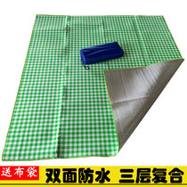 Picnic Mat Anti-Tide Cushion Field Tent Outdoor Camping Portable Waterproof Thickened Wild Cooking Mat Lawn Spring Mat