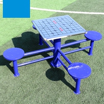 Outdoor Seniors Chess Card Table Outdoor Fitness Equipment Chess Table Chessboard Table Community Fitness District Square Equipment